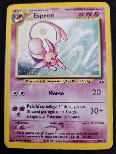 Espeon holo neo discovery - holo,