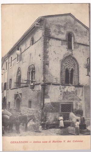P04915 cartolina genazzano - cartolina,