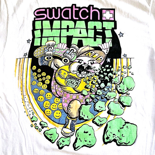 Shirt vintage anni swatch - t-shirt,