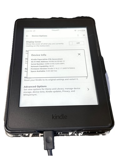 Kindle paperwhite 7a - kindle,
