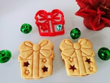 Gift box bow large cookie