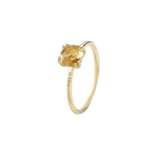 Anello BLISS in oro giallo e