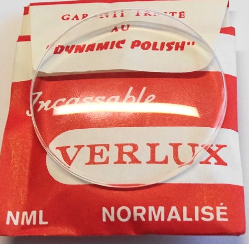 Verre montre normalise - verre, rond