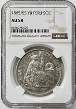 PERÙ 1 SOL CORONA ARGENTO