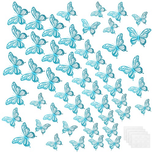 48pcs butterfly wall - 48pcs,