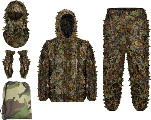 Ginsco ghillie suit full face - ginsco,