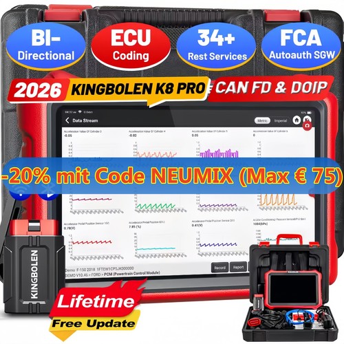 2026 pro obd2 dispositivo - k8,