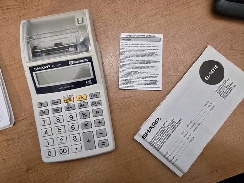 Sharp 1611e calcolatrice - el-1611e,