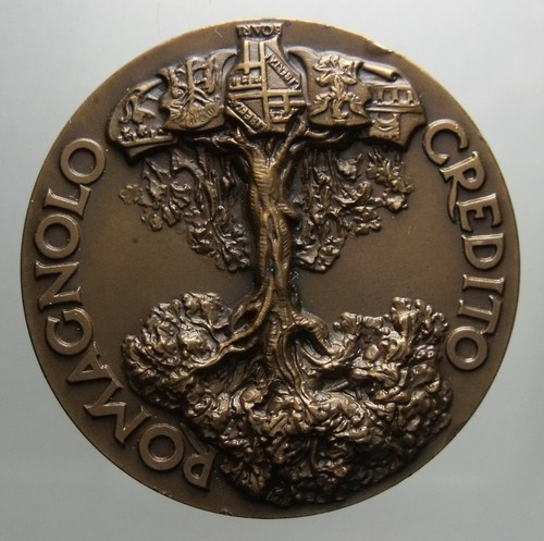 Medaglia credito romagnolo - medaglia,