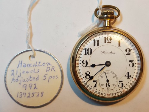 Orologio tasca hamilton 992 - orologio, da