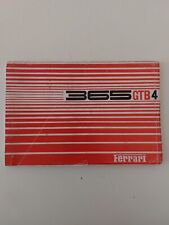 Ferrari 365gtb4 Daytona Catalogo Parti Di Ricambio Con Aggiornamento