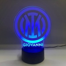 Lampada Led Base Legno Inter