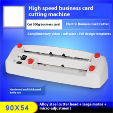 Macchina per biglietti da visita A4 taglierina per biglietti da visita elettrica taglio biglietti da visita