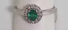 Anello Donna Oro Smeraldo e