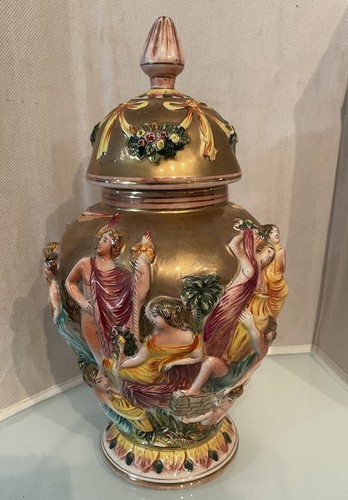 Barattolo urna con coperchio - con,