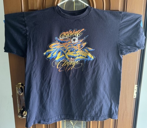 Shirt tribal streetwear - tribal, blu