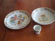 SET PIATTO TAZZA BICCHIERE PER