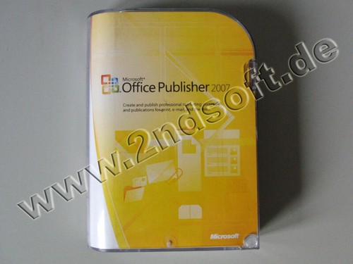 Publisher 2007 inglese - inglese,