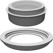 Waterproof Diving Case for Ricoh Theta & Samsung Gear 360 with Dome