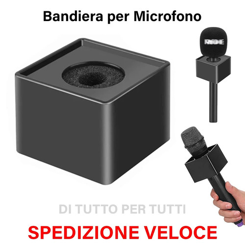 Bandiera per microfono rode - bandiera,