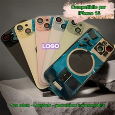 Scocca vetro back cover con