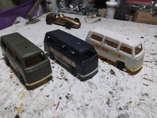 Grisoni lotto 3 furgoni Volkswagen T2 in plastica 1/60 