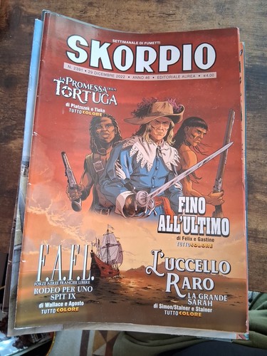 Lotto fumetti skorpio - di, 49