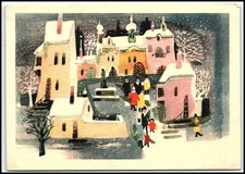1957 Cartolina d'epoca ceca