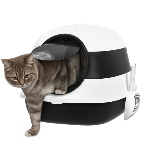 Pawhut lettiera per gatti con - per,