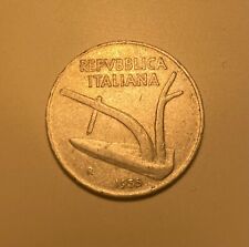 Moneta Rara 10 Lire Spiga del