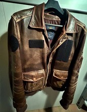 giubbino pilota AM in pelle