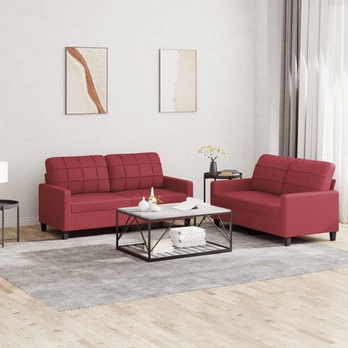 Set divani con cuscini - pz,