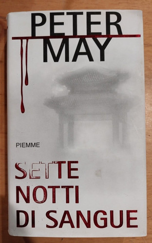 Libro sette notti sangue - libro,