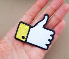Facebook Like Giallo Iron On