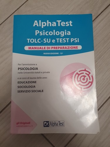 Alpha test psicologia tolc - alpha,