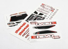 TRAXXAS 7113 Kit Adesivi E-REVO 1/16 VXL/DECAL SHEETS 1/16 E-REVO VXL TRAXXAS
