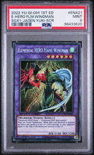 YU GI OH PSA 9 ELEMENTAL HERO FLAME WINGMAN SGX1-ENA21 1st JADEN YUKI ENGL 2022