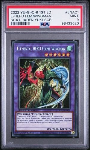 Psa 9 elemental hero - yu,