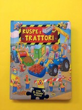 Ruspe e trattori. Libro puzzle-libro Rusconi 2013-Con 5 puzzle da 20 pezzi