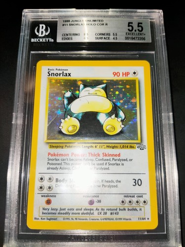 Pokemon snorlax holo - snorlax, jungle