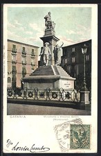 Cartolina Catania, Monumento a