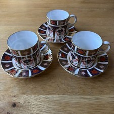 Set 3 tazze e piattini Royal