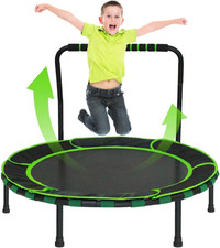 Trampolino Elastico per Bambini Ø91Cm, Saltarello per Bambini Da Esterno Ed Inte