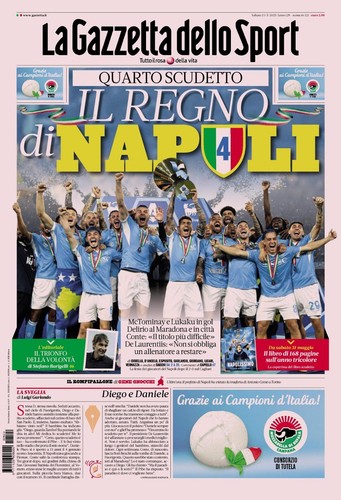 Gazzetta dello sport 2025 - gazzetta, 24/5/2025