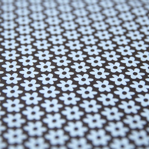 Tessuto cotone fiori - fiori, bianco