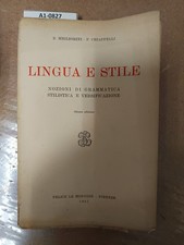 Lingua stile nozioni - e, di