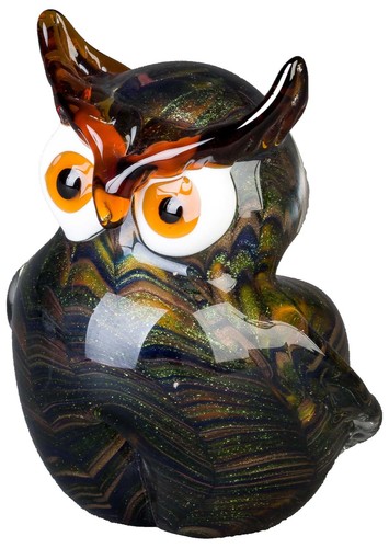Statuetta vetro gufo - statuetta,