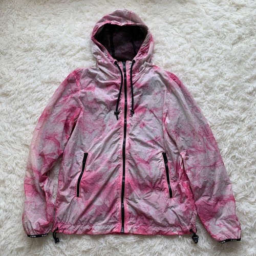 Giacca vento diesel rosa - a,
