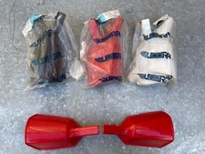 Coppia paramani per ciclomotori 50 d'epoca da moto cross enduro freni tamburo