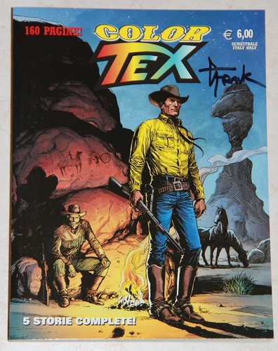 Color tex autografato - tex, 10